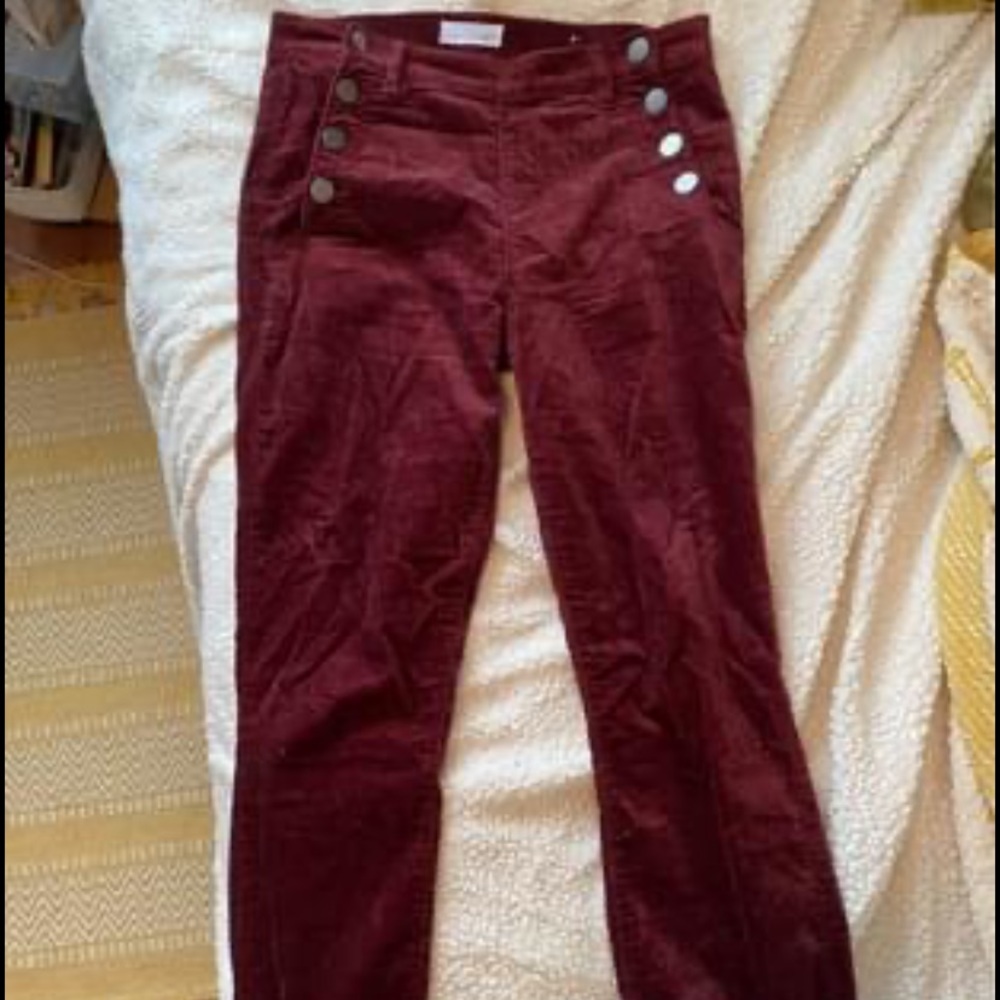 Loft maroon pants